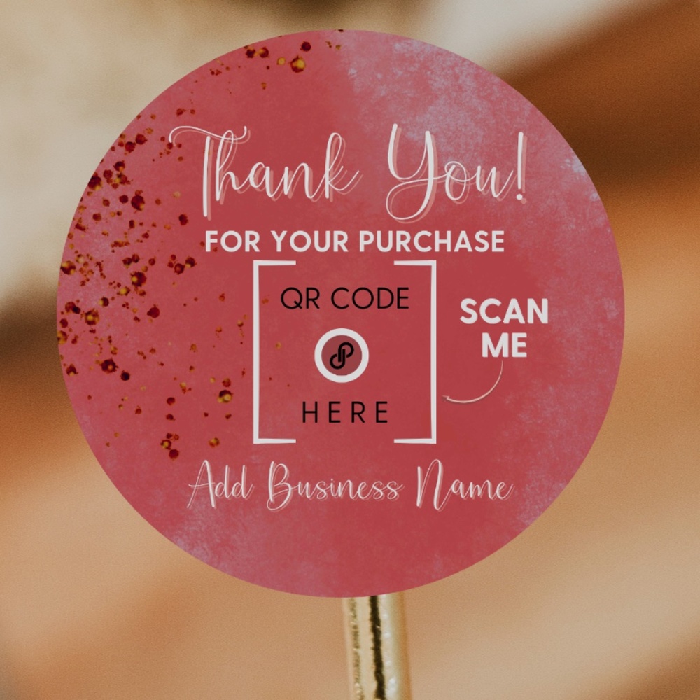 Custom QR Code Stickers